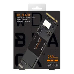 DISCO SOLIDO WESTERN DIGITAL 250GB BLACK SN750