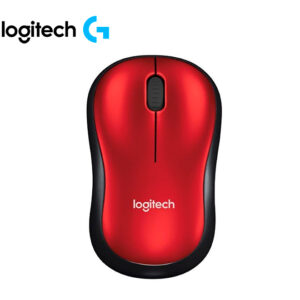 MOUSE LOGITECH M185 WIRELESS RED (910- 003635)