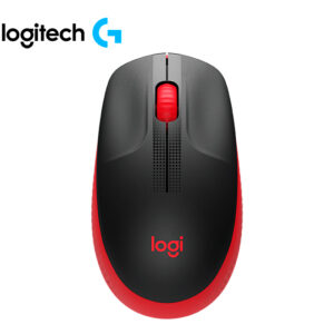 MOUSE LOGITECH M190 WIRELESS FULL-SIZE RED (910-005904)