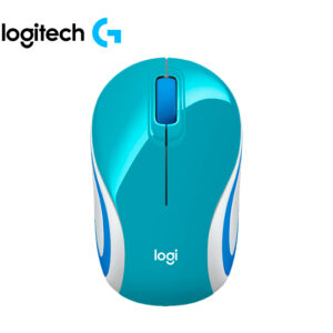 MOUSE M187 LOGITECH WIRELES CELESTE