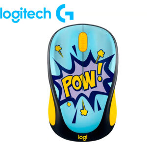 MOUSE LOGITECH M317C INALAMBRICO POW AMARILLO / NEGRO