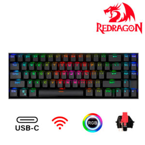 TECLADO REDRAGON DEIMOS K599-KRS WIRELESS ENGLISH