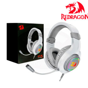 AUDIFONO REDRAGON HYLAS H260 WHITE RGB CON MICROFONO