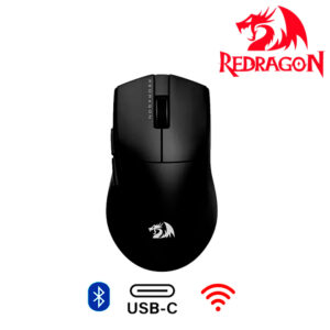 MOUSE REDRAGON M916 K1NG PRO 1K BLACK 5 BOTONES 26000 DPI