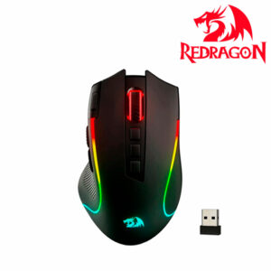 MOUSE REDRAGON PREDATOR M612 RGB PRO BLACK 8,000 DPI WIRELESS