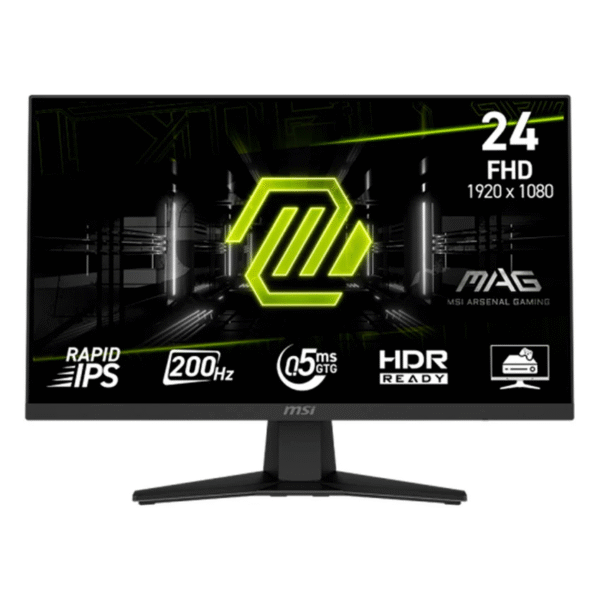 MONITOR MSI MAG 244F 23.8” 200HZ PLANO FHD RAPID IPS 0.5MS HEADPHONE-OUT