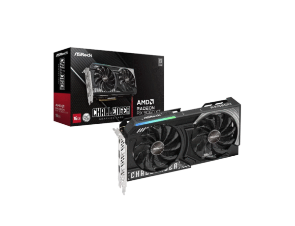 TARJETA DE VIDEO ASROCK RX9060XT 8GB CHALLENGER GDDR6 PCIex 5.0