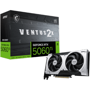 TARJETA DE VIDEO MSI RTX 5060TI 8GB VENTUS 2X OC PLUS GDDR7 PCIex 5.0