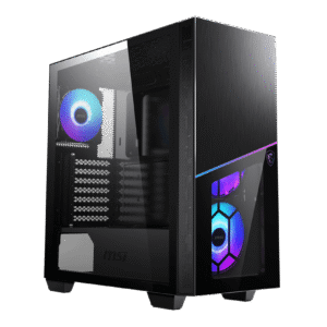CASE MSI MPG SEKIRA 100R BLACK FAN X4 ARGB S/FUENTE ATX