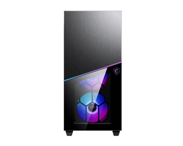 CASE MSI MPG SEKIRA 100R BLACK FAN X4 ARGB S/FUENTE ATX - Imagen 4