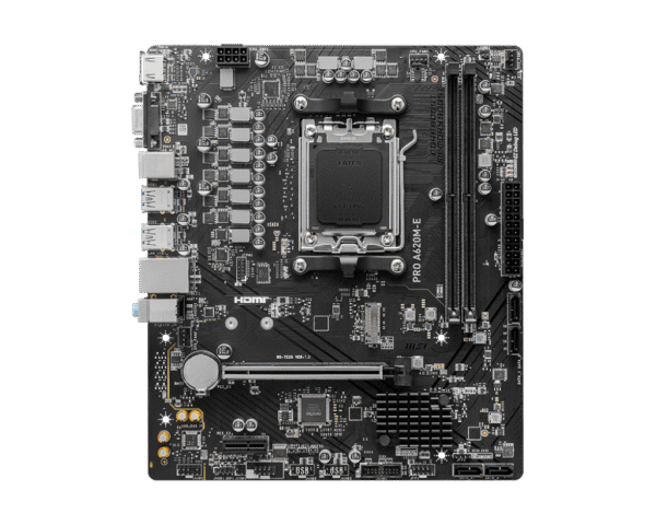 MOTHERBOARD MSI A620M-E S/V/L AM5 - Imagen 3