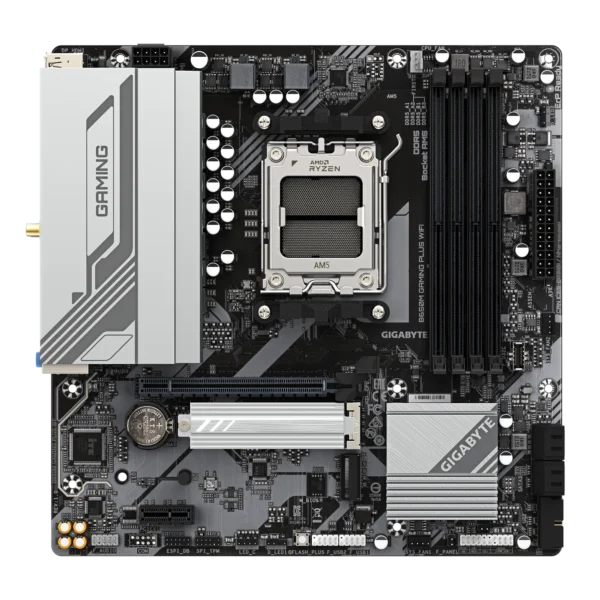 MOTHERBOARD GIGABYTE B650M GAMING PLUS WIFI AM5 - Imagen 3
