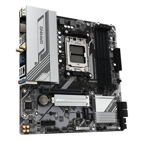 MOTHERBOARD GIGABYTE B650M GAMING PLUS WIFI AM5 - Imagen 2