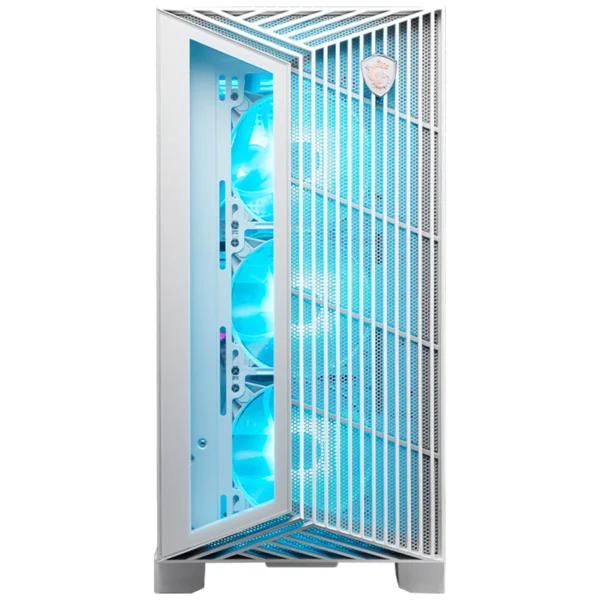 CASE MSI MPG GUNGNIR 210R WHITE FAN X4 RGB S/FUENTE ATX - Imagen 3