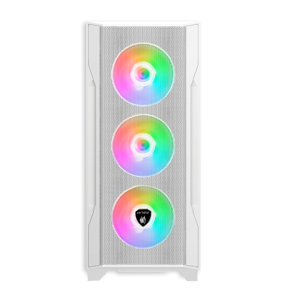 CASE ANTRYX FX 710 WHITE ARGB FAN X4 S/FUENTE ATX - Imagen 4