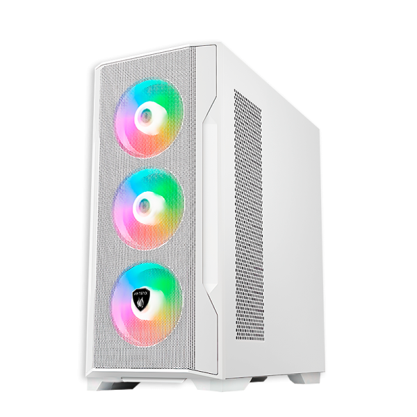 CASE ANTRYX FX 710 WHITE ARGB FAN X4 S/FUENTE ATX - Imagen 2