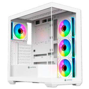 CASE ANTRYX FX 750 WHITE FAN X4 ARGB S/FUENTE ATX