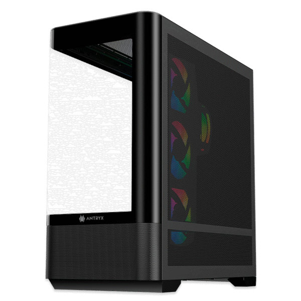 CASE ANTRYX FX 830 BLACK INFINITY FAN X4 ARGB S/FUENTE ATX - Imagen 3
