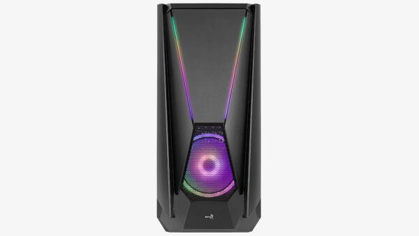 CASE AEROCOOL VISOR G BK V1 FAN X2 S/FUENTE ATX - Imagen 4