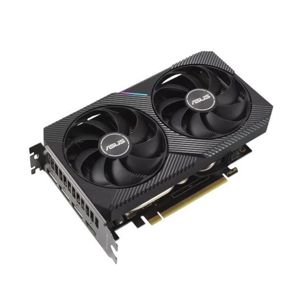TARJETA DE VIDEO ASUS RTX 3060 12GB V2 OC BLACK GDDR6 DUAL - Imagen 4