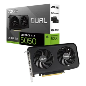 TARJETA DE VIDEO ASUS RTX 5050 8GB DUAL OC GDDR6 128 BITS