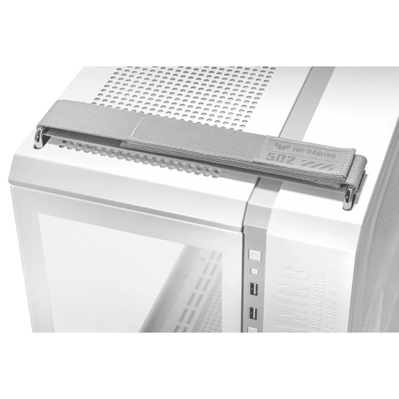 CASE ASUS TUF GAMING GT502 WHITE S/FUENTE ATX - Imagen 4