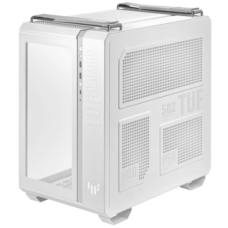 CASE ASUS TUF GAMING GT502 WHITE S/FUENTE ATX - Imagen 3