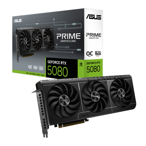 TARJETA DE VIDEO ASUS RTX 5080 PRIME 16GB GDDR7 PCIex 5.0